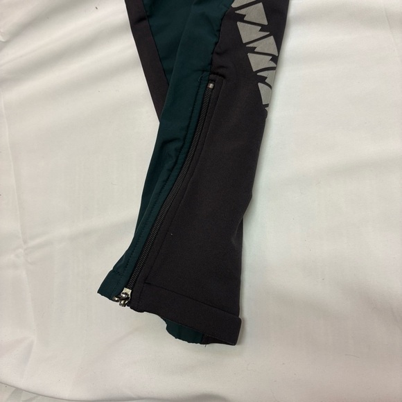 MEC Vintage Women’s XL Biking Adventure Pants Side Ankle Zip Reflective Safety - Picture 3 of 7